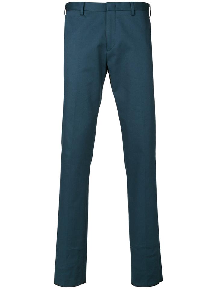 Paul Smith Straight-leg Trousers - Blue