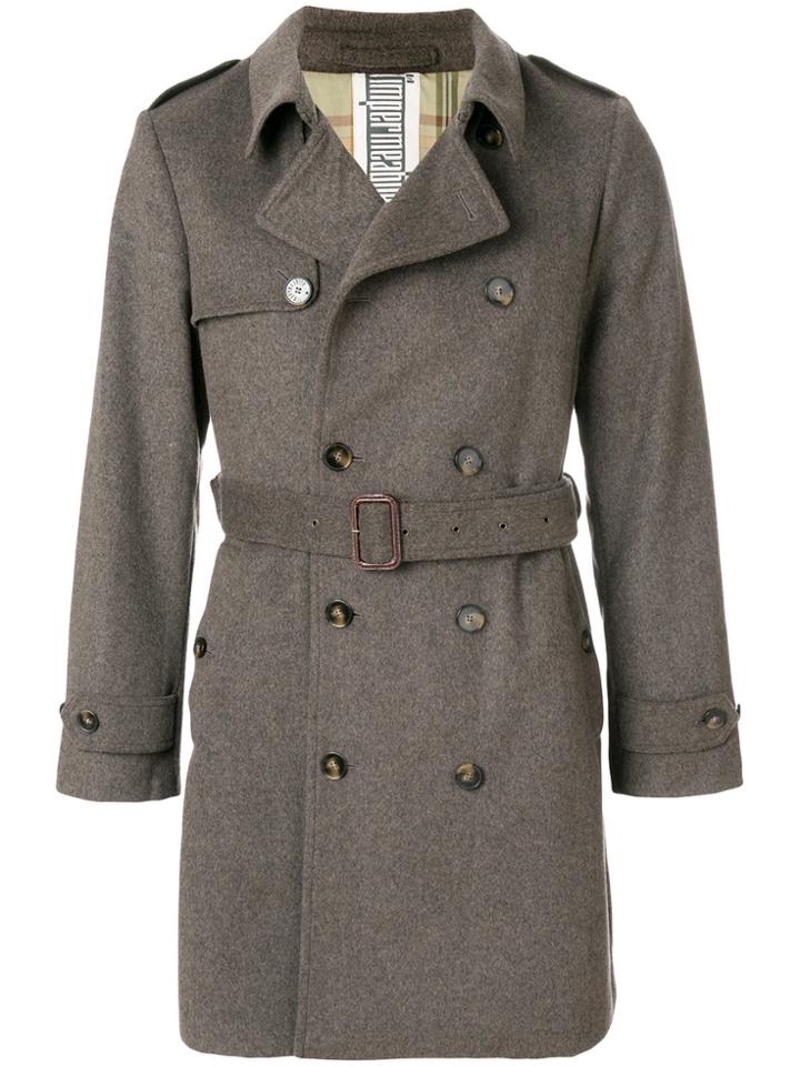 L'impermeabile Peter Trench Coat - Grey