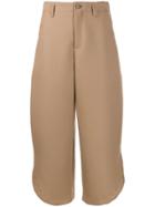 Société Anonyme Cropped Wide-leg Trousers - Neutrals