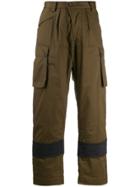 Ziggy Chen Cargo Pocket Trousers - Green