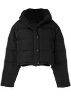 Wardrobe. Nyc Cropped Puffer Jacket - Black