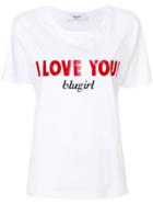 Blugirl I Love You T-shirt - White