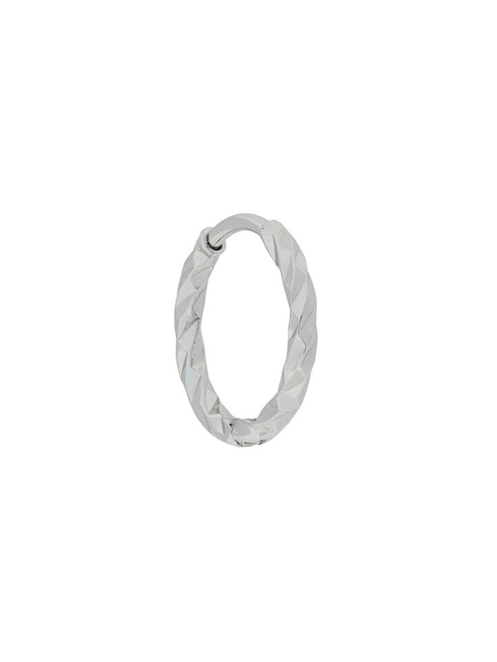 Maria Black Dc Huggie 9mm - Metallic