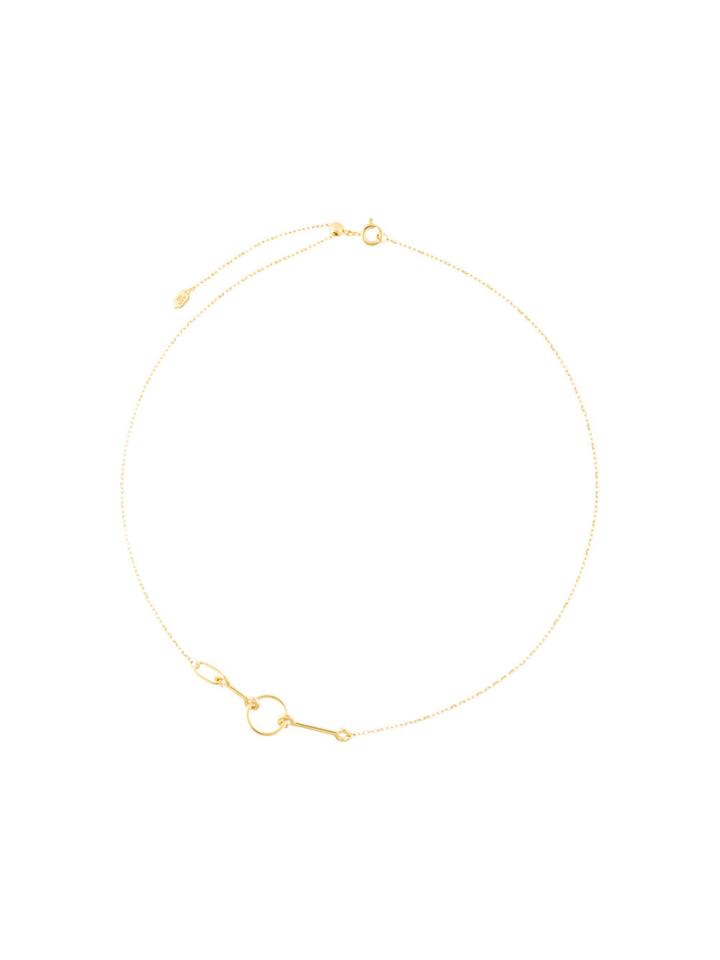 Maria Black Knight Necklace - Yellow & Orange