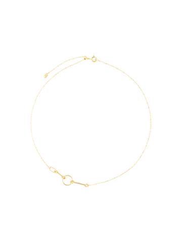 Maria Black Knight Necklace - Yellow & Orange