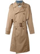 Maison Margiela Classic Trench Coat, Men's, Size: 48, Brown, Viscose/cotton