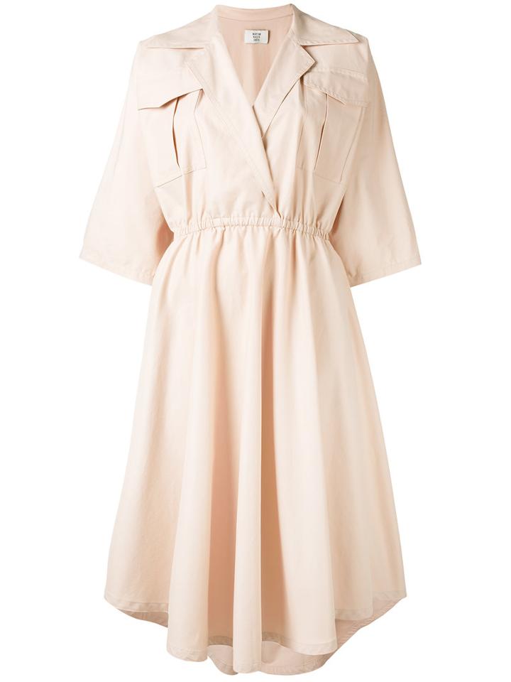 Maryam Nassir Zadeh - San Ferran Dress - Women - Cotton/nylon - 4, Pink/purple, Cotton/nylon