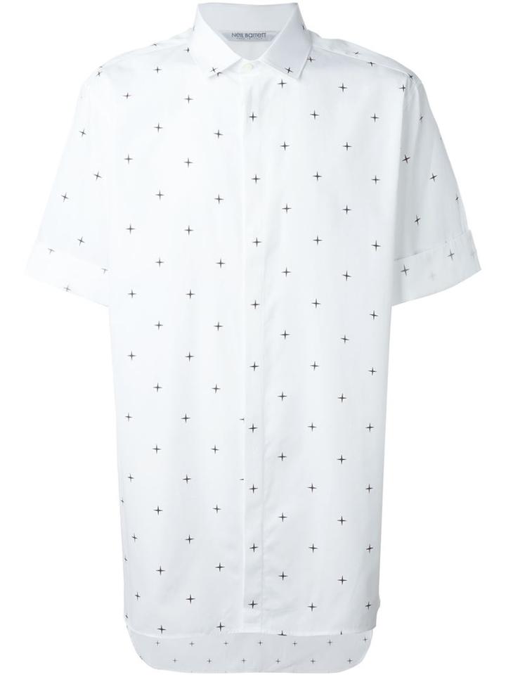 Neil Barrett Star Print Short Sleeve T-shirt