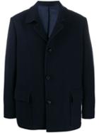 Mp Massimo Piombo Boxy Fit Jacket - Blue