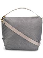 Borbonese Large Hobo Bag - Grey