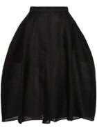 Maggie Marilyn Flared Midi Skirt - Black