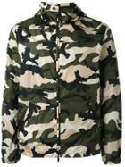 Valentino Camouflage Jacket, Men's, Size: 50, Polyamide/polyester