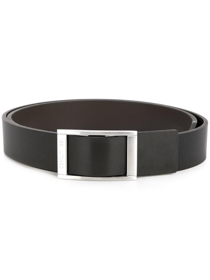 Cerruti 1881 Branded Buckle Belt - Black