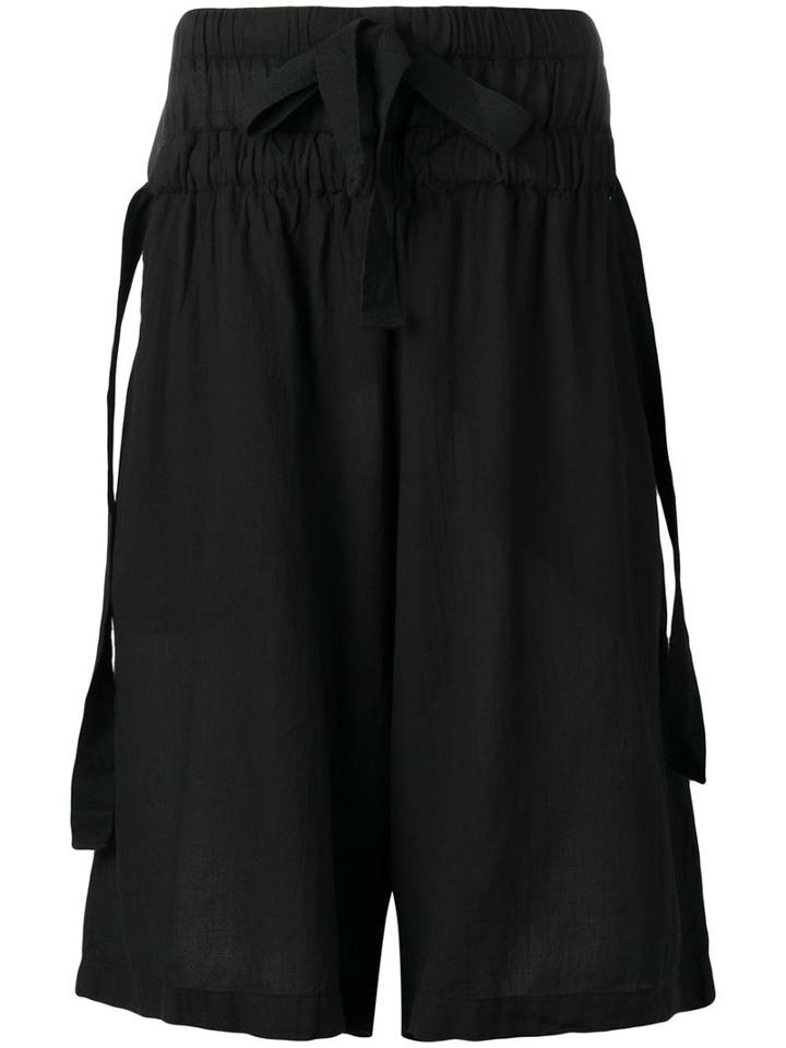 Lost & Found Rooms Thick Waistband Shorts, Men's, Size: Xs, Black, Cotton