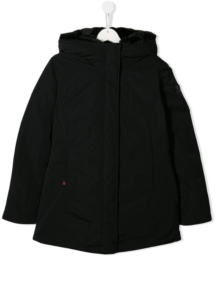 Woolrich Kids Teen Boulder Parka Coat - Black
