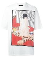 3.1 Phillip Lim Woman On Tiger Print T-shirt
