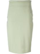 Givenchy Frayed Pencil Skirt