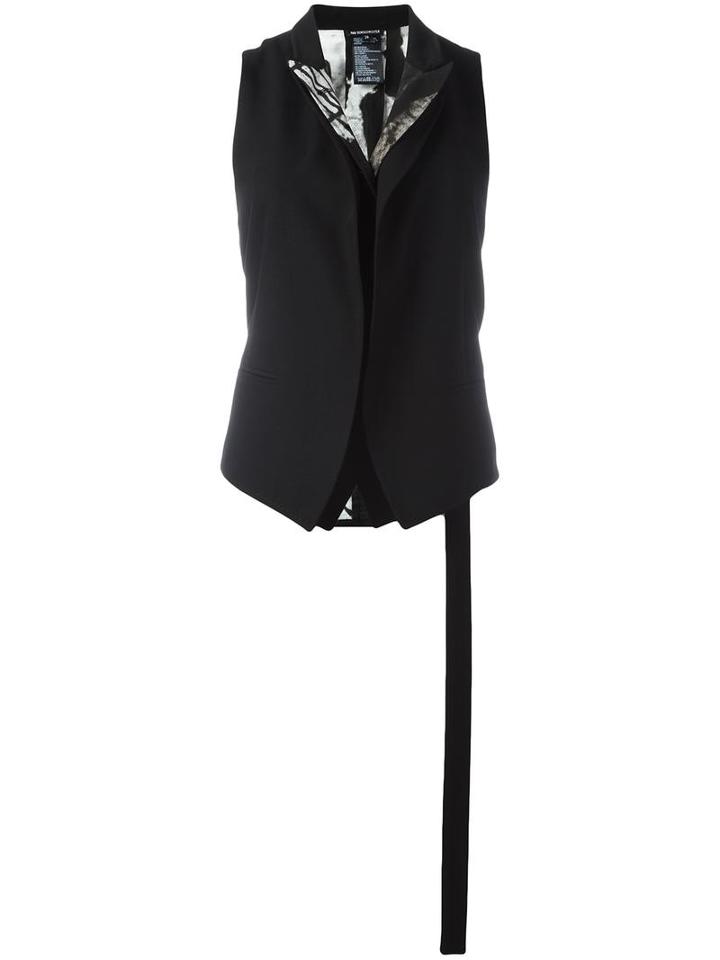 Ann Demeulemeester Lightlaine Waistcoat, Women's, Size: 38, Black, Cotton/virgin Wool