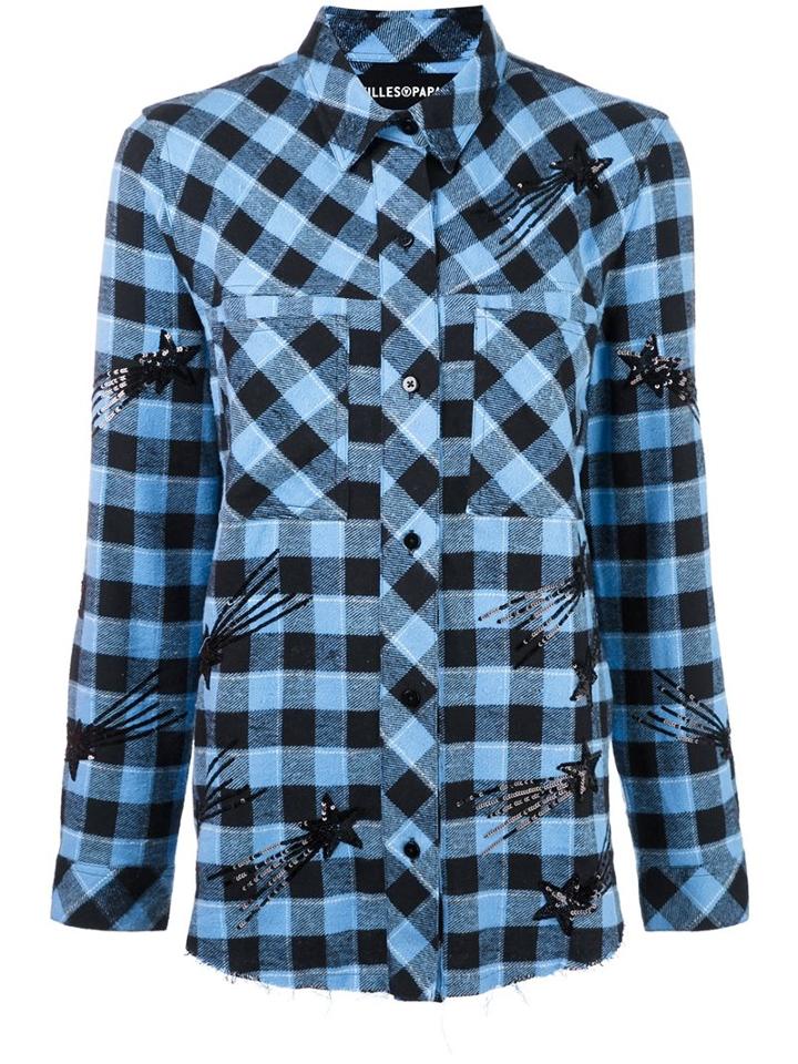 Filles A Papa 'calvin' Shirt, Women's, Size: 3, Blue, Cotton