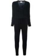 Le Kasha 'lima' Jumpsuit, Women's, Size: Large, Black, Cashmere