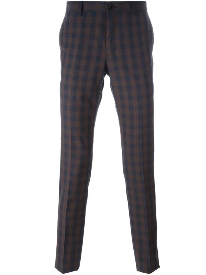 Ps By Paul Smith Checked Trousers