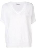 Peserico Knitted T-shirt - White