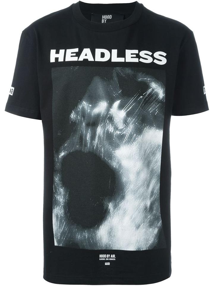 Hood By Air 'headless' Print T-shirt