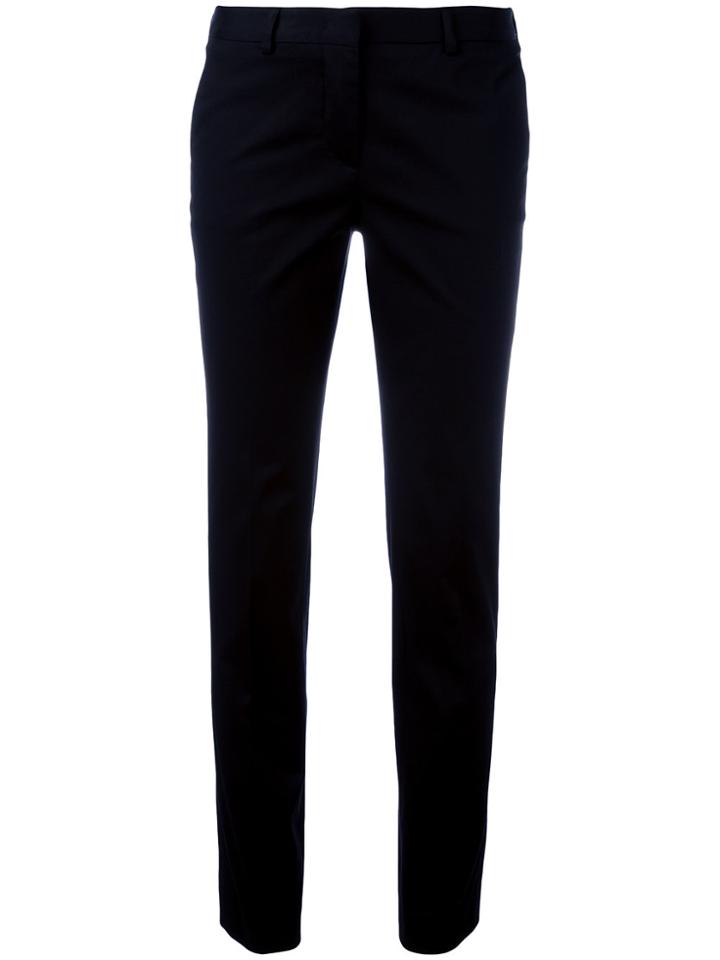 Alberto Biani Tailored Cropped Trousers - Black