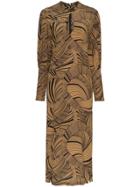De La Vali Dlv Jane Drs Keyhl Ls Maxi - Brown