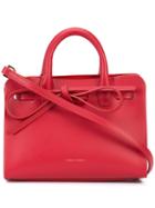 Mansur Gavriel - Bow Front Tote Bag - Women - Leather - One Size, Red, Leather