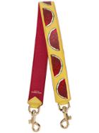 Dolce & Gabbana - Watermelon Bag Strap - Women - Calf Leather - One Size, Women's, Red, Calf Leather
