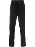 Transit Drawstring Corduroy Trousers - Black