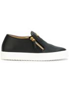 Giuseppe Zanotti Design Eve Laceless Sneakers - Black