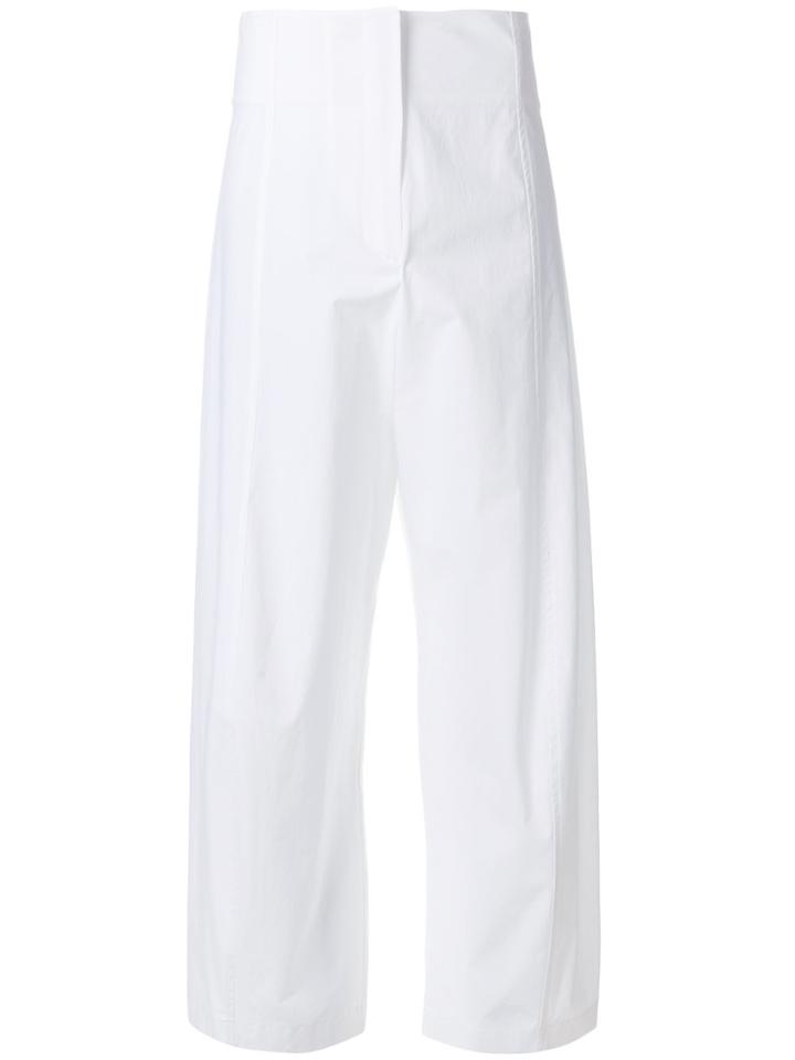 Erika Cavallini High Waisted Culottes - White
