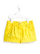 Il Gufo Mini Shorts, Girl's, Size: 10 Yrs, Yellow/orange