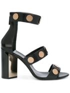 Pierre Hardy Studded Strappy Sandals - Black