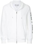 Roar Studded Guns Hoodie - White