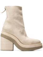 Marsèll Block Heel Ankle Boots - Neutrals