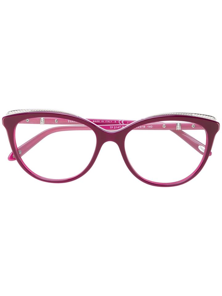 Tiffany & Co. Cat Eye Glasses - Pink & Purple