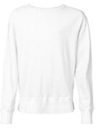 Mr. Completely Crew Neck Sweatshirt, Men's, Size: Medium, White, Cotton