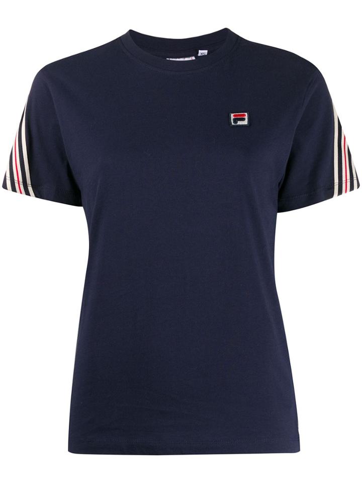 Fila Rosalia Stripe Detail T-shirt - Blue