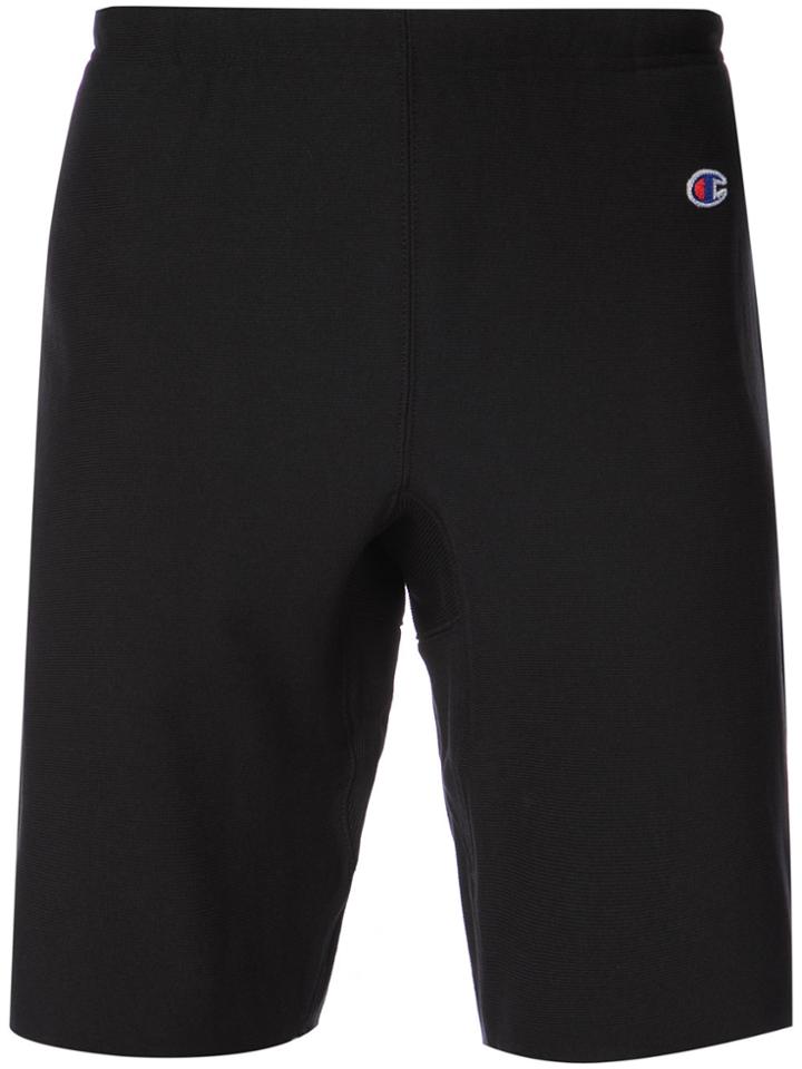 Champion Drawstring Logo Shorts - Black