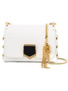 Jimmy Choo Petite 'lockett' Shoulder Bag, Women's, White