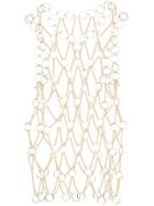 Paco Rabanne Metallic Chainmail Top - Gold
