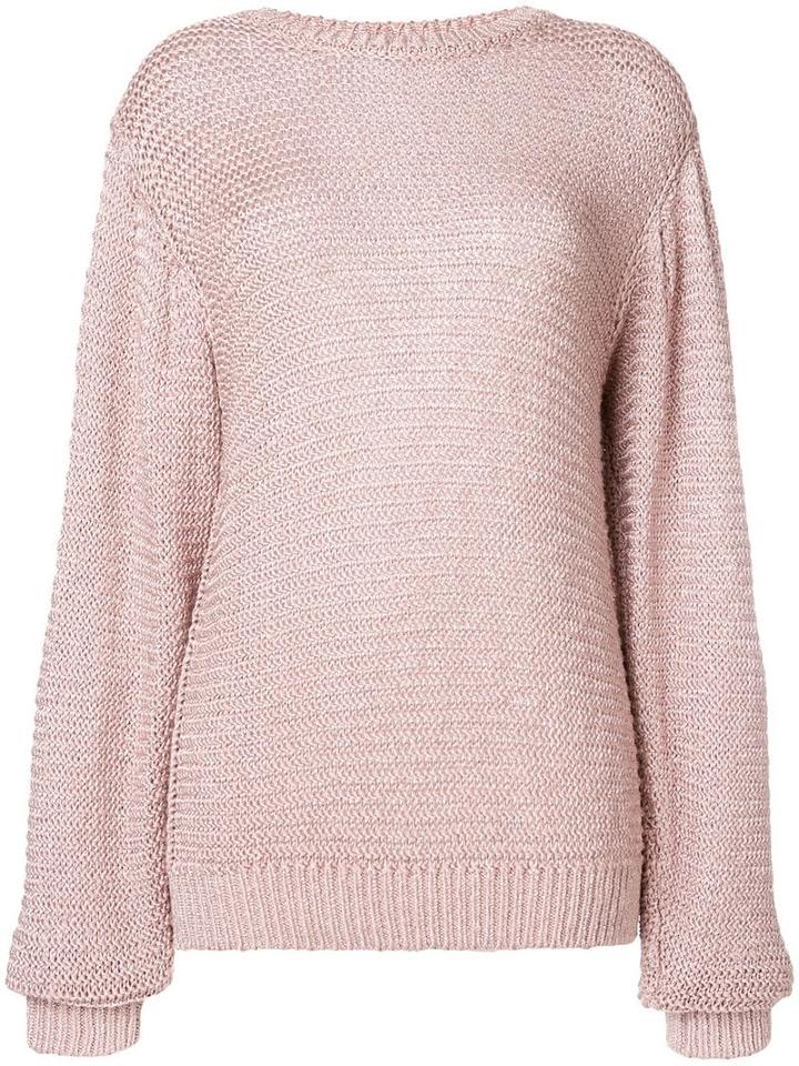 Stella Mccartney Round Neck Knit Jumper - Pink