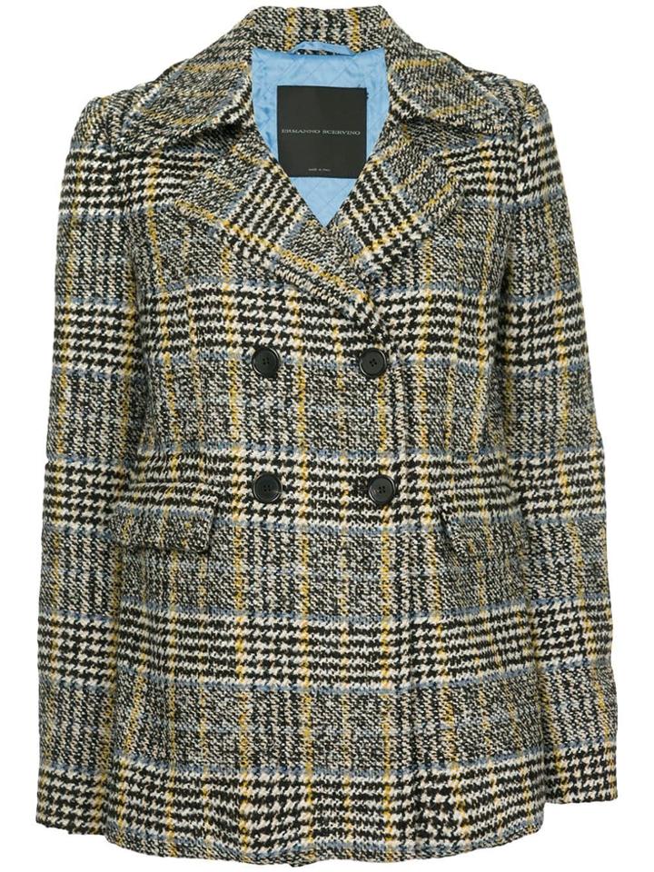 Ermanno Scervino Double Breasted Blazer - Multicolour