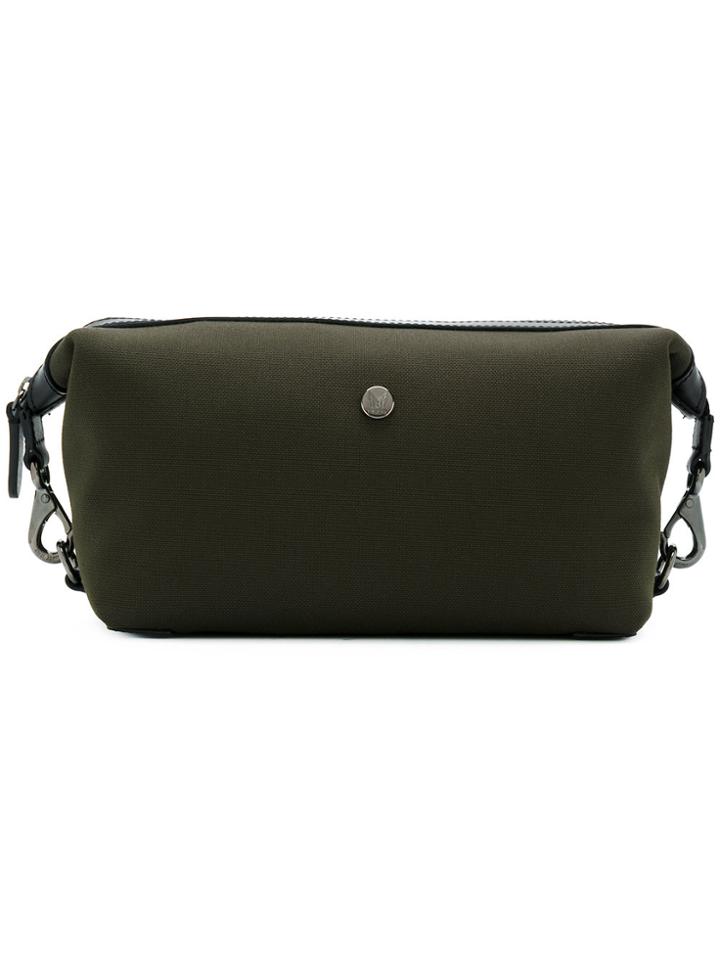 Mismo Logo Plaque Wash Bag - Green