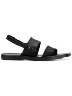 Dimissianos & Miller Slingback Strap Sandals - Black