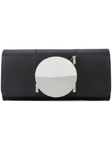 Perrin Paris - Glove Handle Clutch Bag - Women - Leather - One Size, Black, Leather