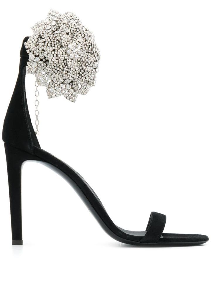 Giuseppe Zanotti Fleur High-heeled Sandals - Black